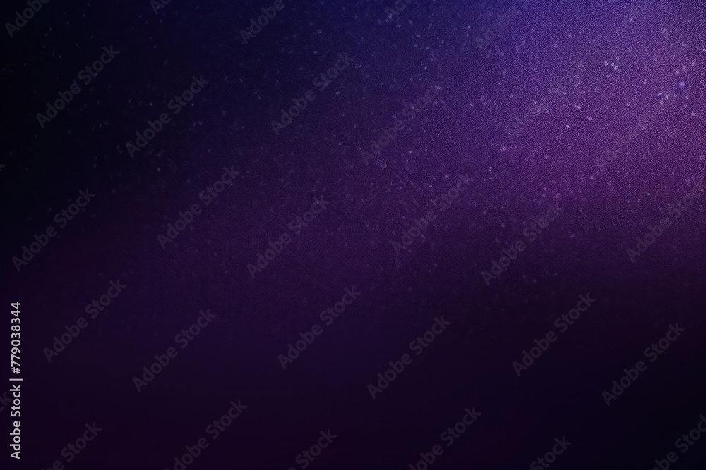 Violet black glowing grainy gradient background texture with blank copy space for text photo or product presentation 