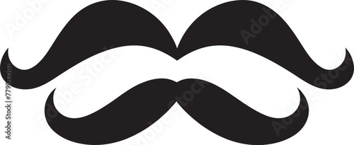 Creative Curves Moustache Icon Illustration Retro Reverie Doodle Moustache Logo