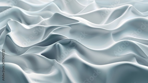 Elegant Satin Waves - Captivating Abstract Fabric Texture for Luxury Backgrounds and Designs