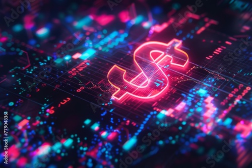 A dynamic image featuring a...