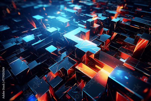 graphic design of creative abstract image