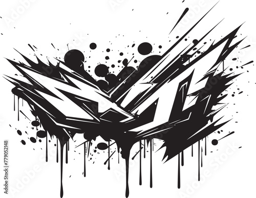 Tagged Terrain Triumph Conquering Urban Spaces with Vector Graffiti Spray Paint Pioneers Leading the Charge in Digital Graffiti Design