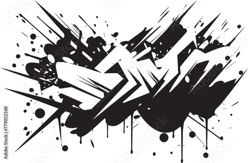 Urban Expression Extravaganza Immersive Graffiti Design in Vectors Tagged Terrain Tribute Honoring Graffiti Culture in Vector Logos