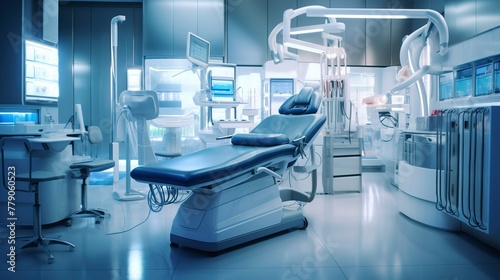 A photo of a dental equipment sterilization area.