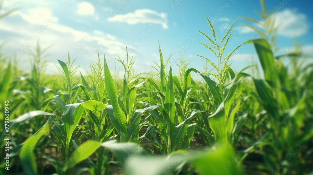 A photo of a field of biofuel crops ready for harvest