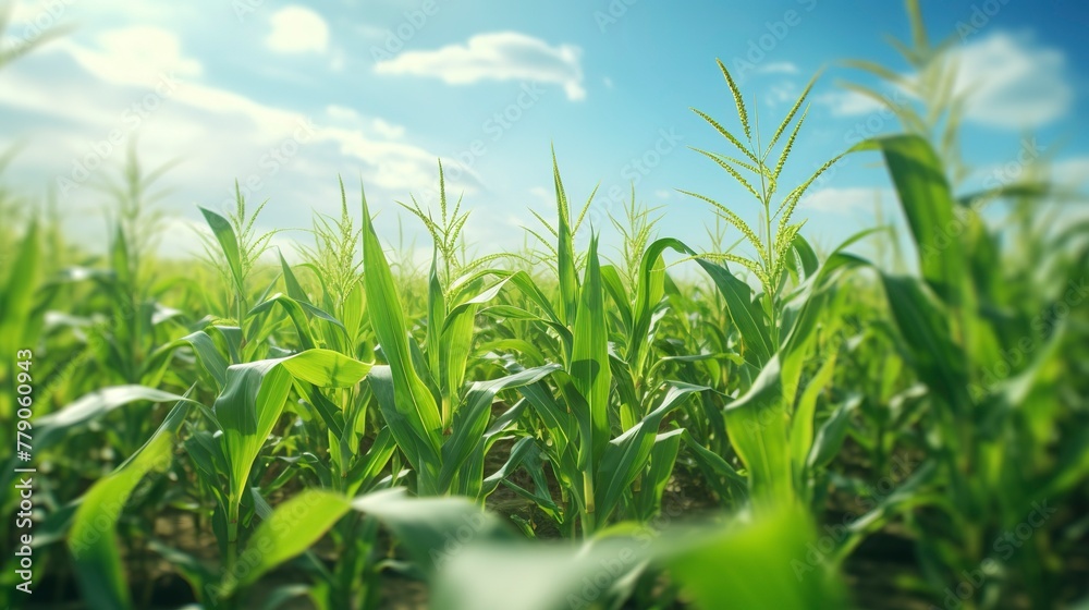A photo of a field of biofuel crops ready for harvest A photo of a field of biofuel crops ready for harvest