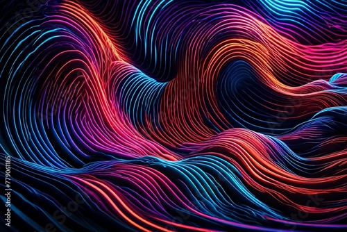 abstract fractal background