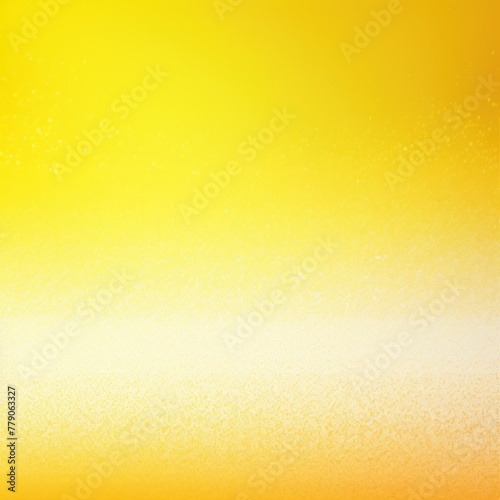 Yellow white glowing grainy gradient background texture with blank copy space for text photo or product presentation 