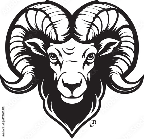 Timeless Tradition Vintage Ram Head Logo Design Retro Reverie Vintage Logo Design with Ram Head Icon