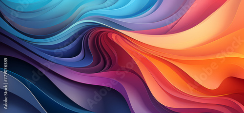 Abstract background with waves 