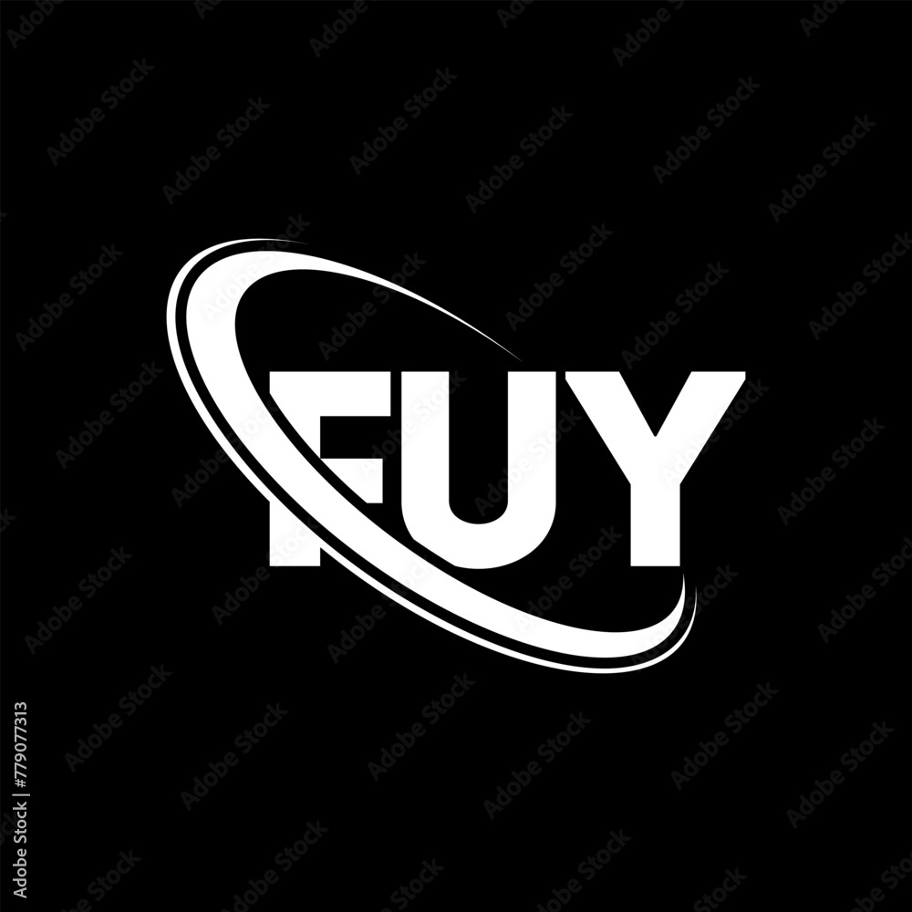 FUY logo. FUY letter. FUY letter logo design. Initials FUY logo linked with circle and uppercase monogram logo. FUY typography for technology, business and real estate brand. FUY logo. FUY letter. FUY letter logo design. Initials FUY logo linked with circle and uppercase monogram logo. FUY typography for technology, business and real estate brand.