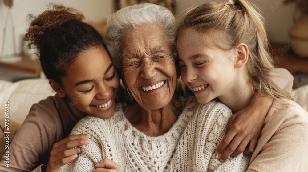 A Warm Family Embrace A Warm Family Embrace