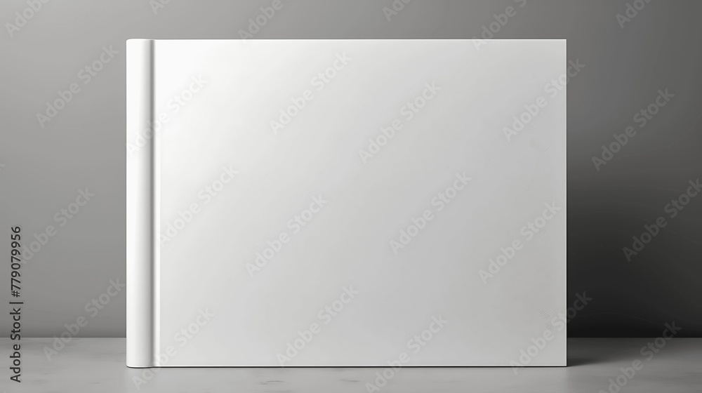 blank book cover mockup. AI Generative blank book cover mockup. AI Generative