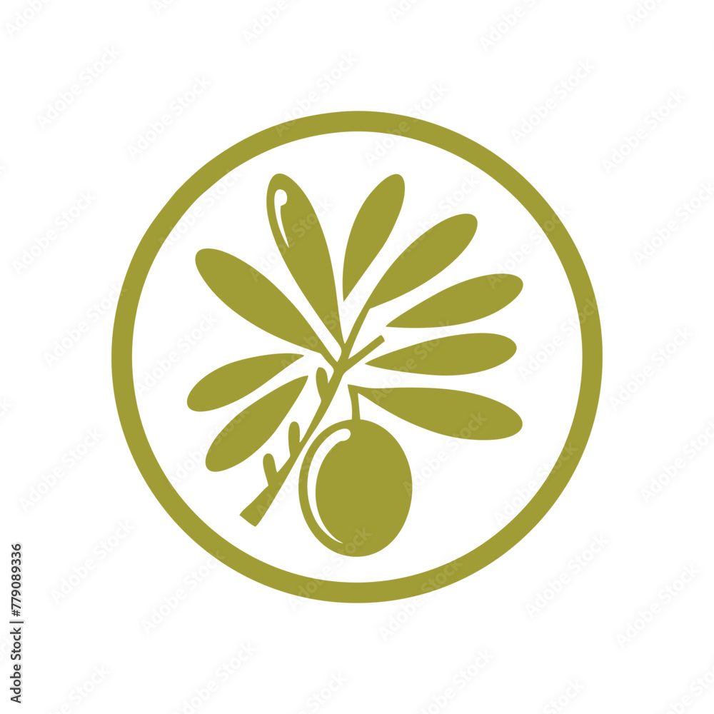 Olive oil logo vector.Olive oil Logo Design Template Olive oil logo vector.Olive oil Logo Design Template