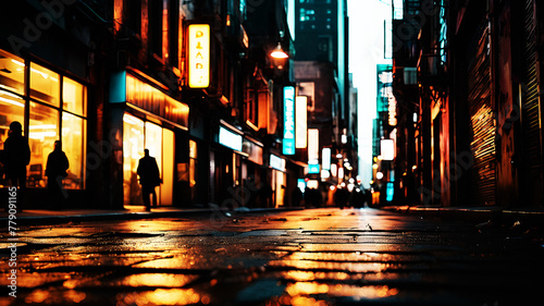 Develop an abstract background that captures the essence of urban life, utilizing gritty textures, bold typography, and dynamic shapes to reflect the energy and movement of the cityscape