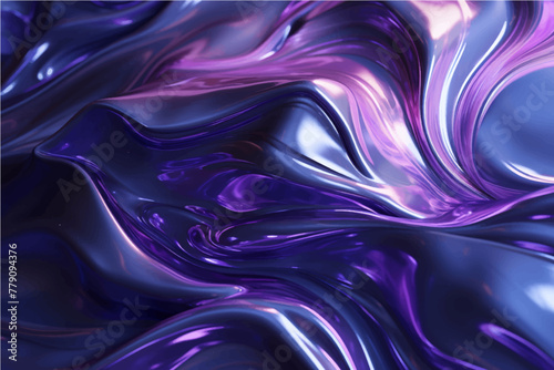 Abstract background of purple liquid. 3d rendering, 3d illustration.