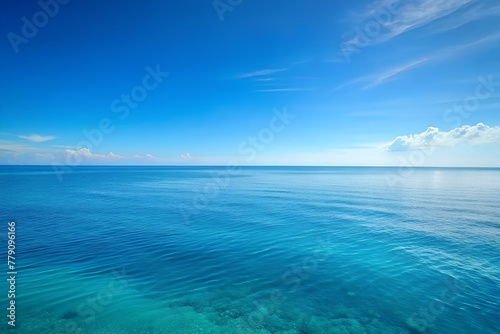 Beautiful sea landscape. Ocean background. © fr_119