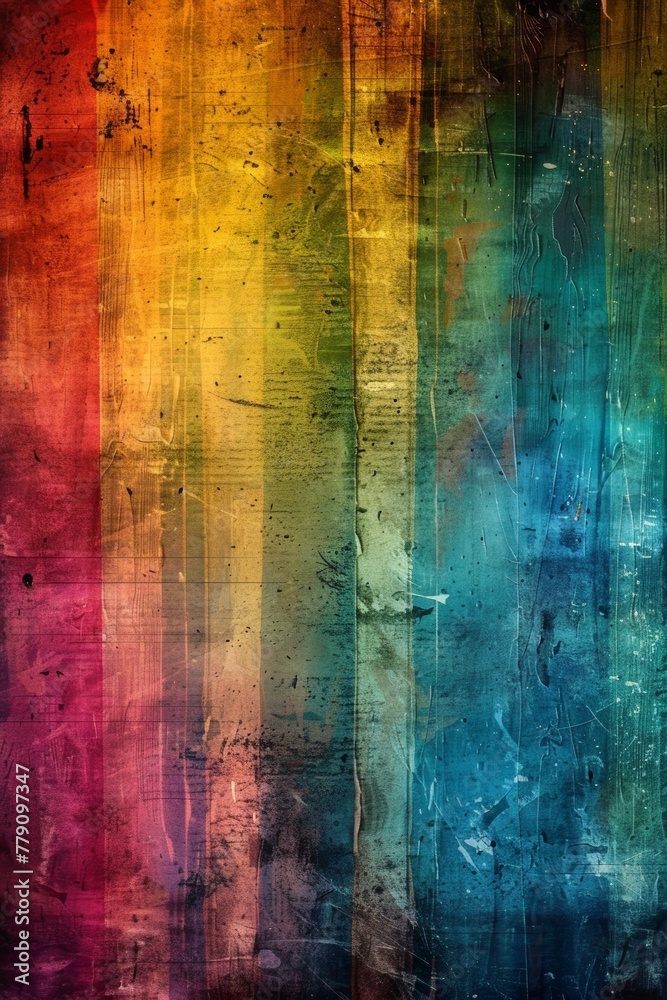 Whimsical background Grunge Texture Gradiand of RAINBOW glowing colors in antique page, Whimsical background Grunge Texture Gradiand of RAINBOW glowing colors in antique page,