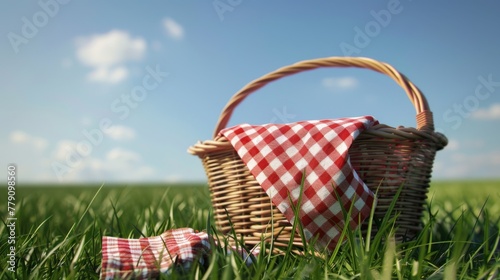 A Basket for a Sunny Picnic