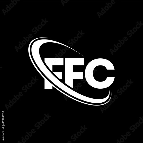 FFC logo. FFC letter. FFC letter logo design. Initials FFC logo linked with circle and uppercase monogram logo. FFC typography for technology, business and real estate brand.