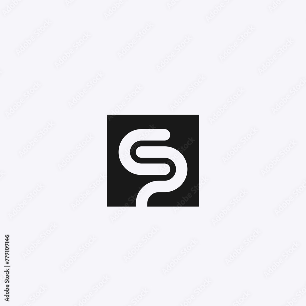 CP or CSP monogram logo inside black square box CP or CSP monogram logo inside black square box