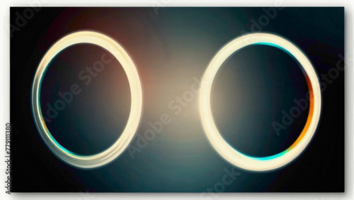 colorful concentric and overlapping circles colorful background with light gradient abstract background in the form of lightning colorful transparent glowering circles 