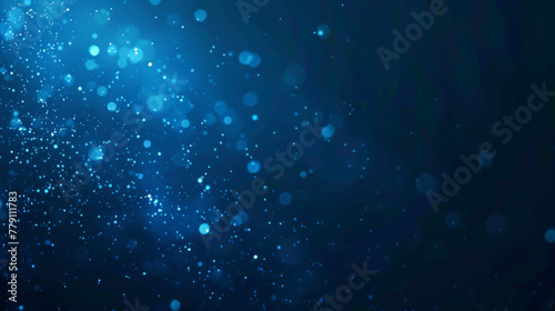 blue gradient background, grainy, glwing blue light