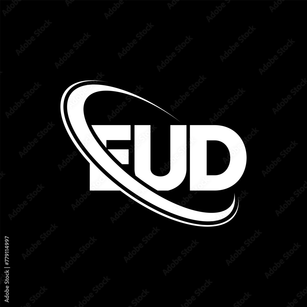 EUD logo. EUD letter. EUD letter logo design. Initials EUD logo linked with circle and uppercase monogram logo. EUD typography for technology, business and real estate brand. EUD logo. EUD letter. EUD letter logo design. Initials EUD logo linked with circle and uppercase monogram logo. EUD typography for technology, business and real estate brand.