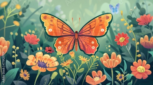 Wallpaper Mural butterfly. Torontodigital.ca
