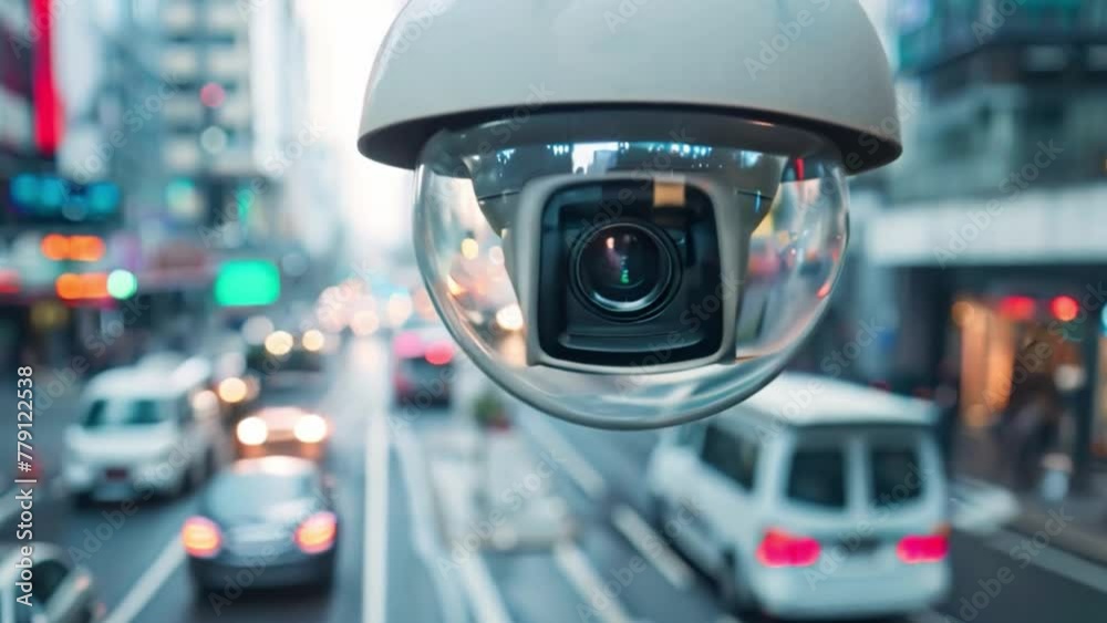 Surveillance Camera Monitoring Traffic in Urban Smart City Surveillance Camera Monitoring Traffic in Urban Smart City