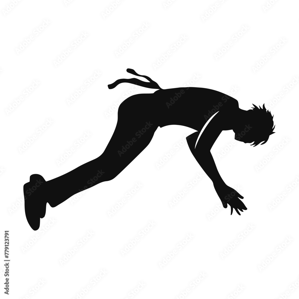 Parkour Silhouette Parkour Silhouette