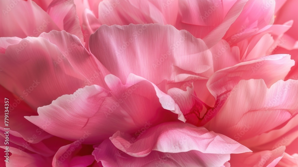 Close up of a large pink flower, perfect for floral backgrounds
