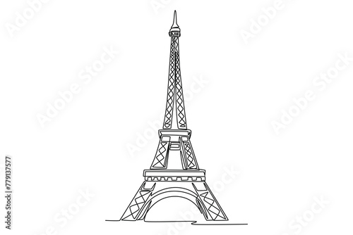 Historical buildinh of Eiffel  ancient pharaoh tombs in the world. Famous old historical buildings  Wonder of the world  great antiquity architecture monuments  vector 3d illustration.