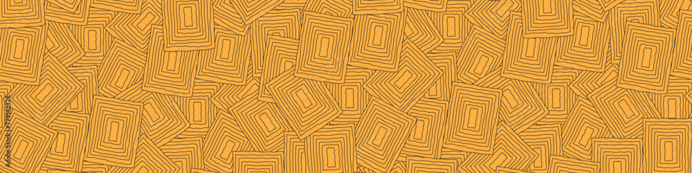 yellow Seamless doodle Modern abstract background with geometric shapes and lines. Minimal cover template design. yellow Seamless doodle Modern abstract background with geometric shapes and lines. Minimal cover template design.
