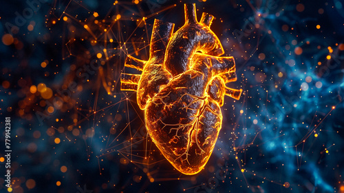 Artificial intelligence algorithms predicting cardiac emergencies before they happen, coordinated by a global health network