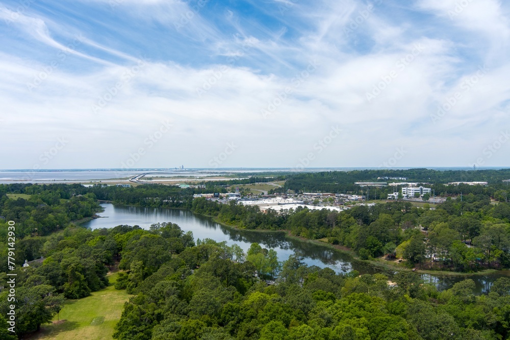 Aerial view of Daphne, Alabama