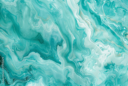 An ethereal aqua marble pattern, with flowing veins of turquoise and seafoam green. 32k, full ultra HD, high resolution