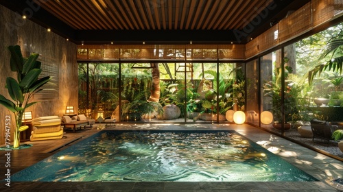 Escape to Luxury: Pristine Spa Retreat Surrounded by Nature