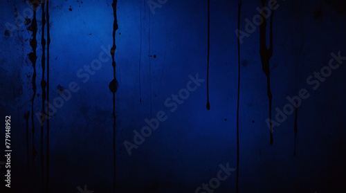 Abstract grunge sapphire blue background with marbled texture. Black blue abstract background. Navy blue grunge texture. Toned dark rough texture for any construction related