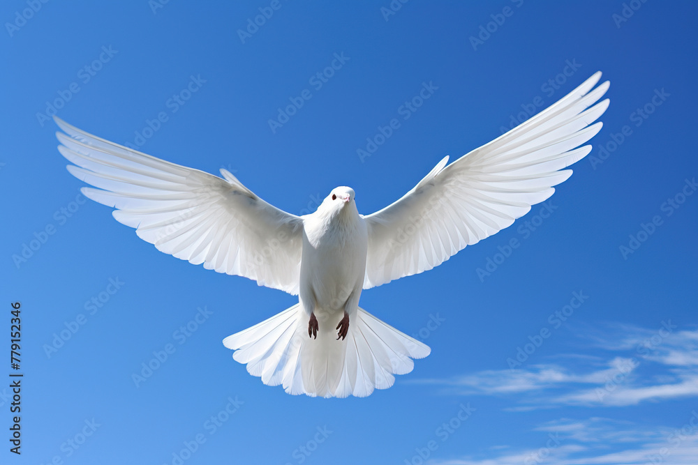 white heron in flight.