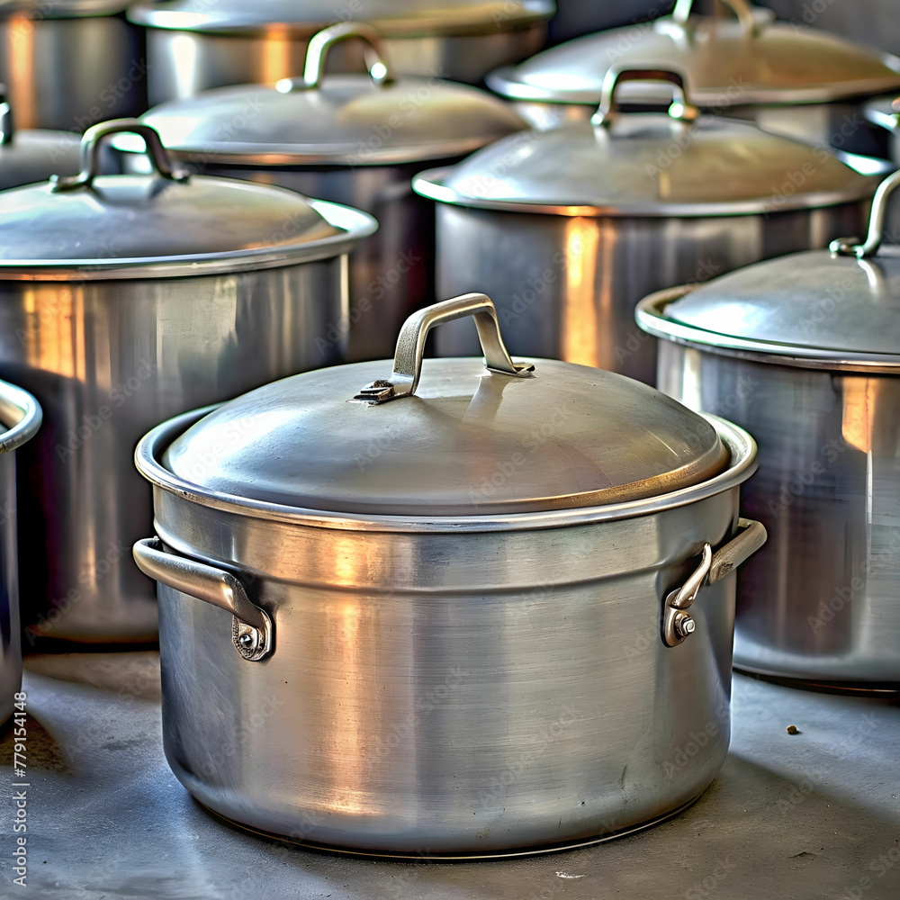 closed metal pots closed metal pots