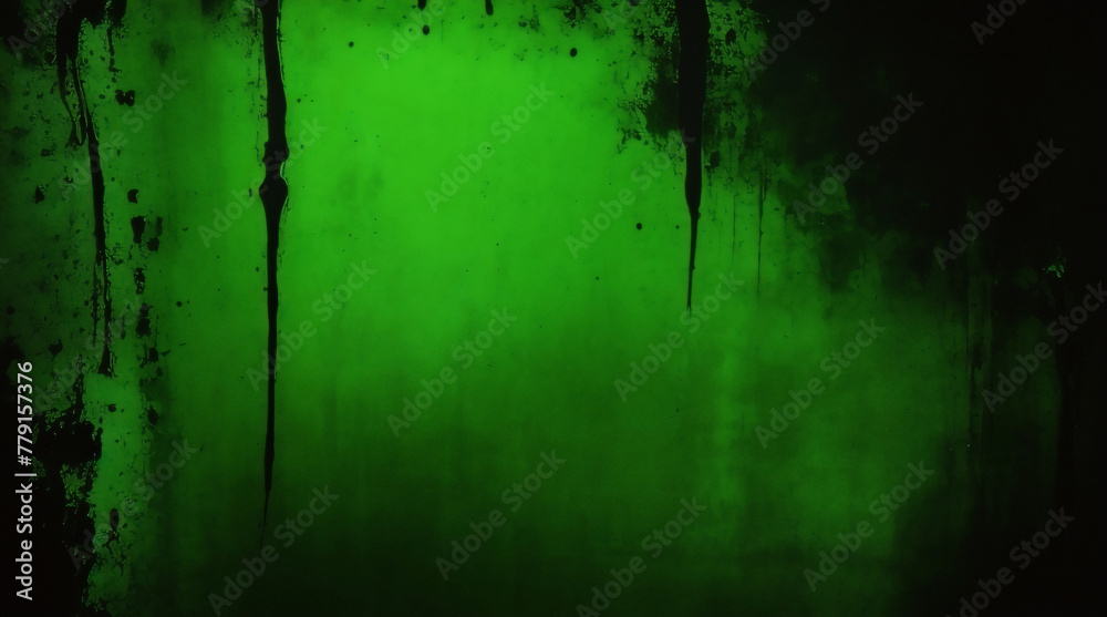 Fototapeta premium Abstract grunge green texture Surface Background, Ancient bright green grunge green wall background,Colorful red textures for making flyer, poster and cover.