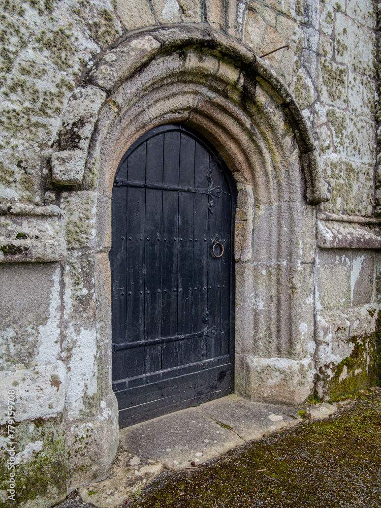 Old Cornish Church Door.