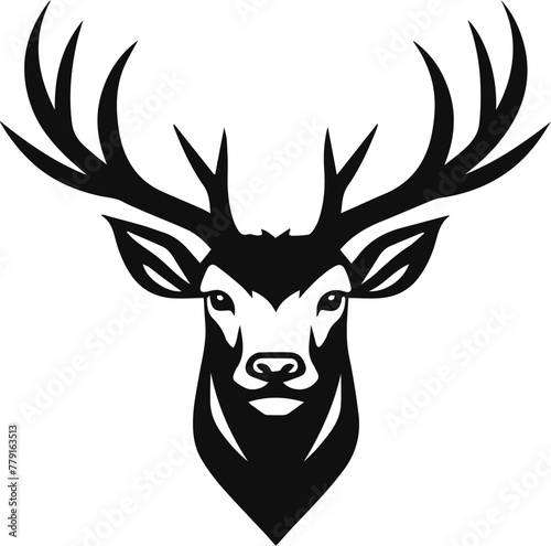 deer head vector