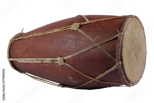 Kendang or gendang is a traditional Indonesian musical instrument made from a tree trunk which has been hollowed out and covered with cow or goat skin