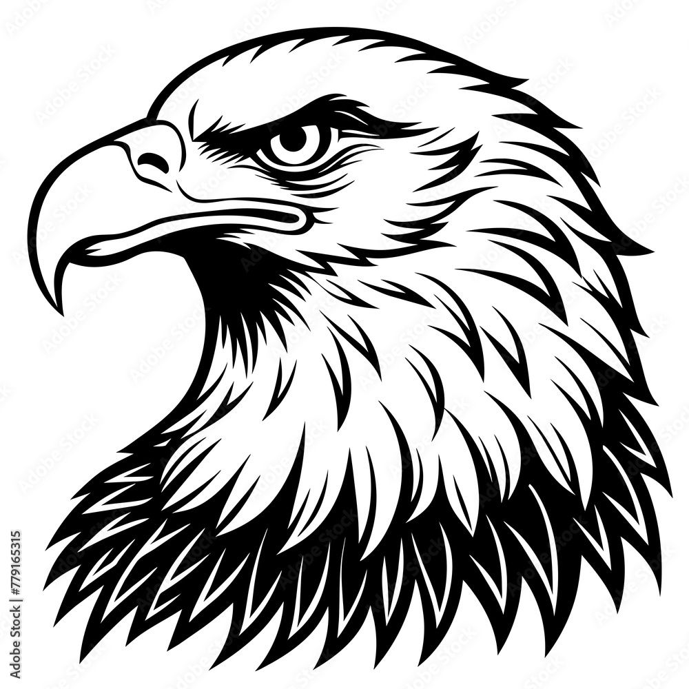 bald eagle silhouette vector illustration svg file bald eagle silhouette vector illustration svg file