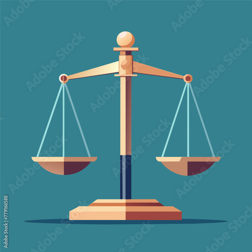 scales of justice isolated
