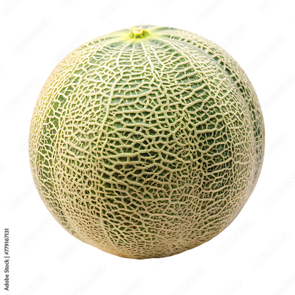 Ermelon fruits isolated on transparent background Ermelon fruits isolated on transparent background