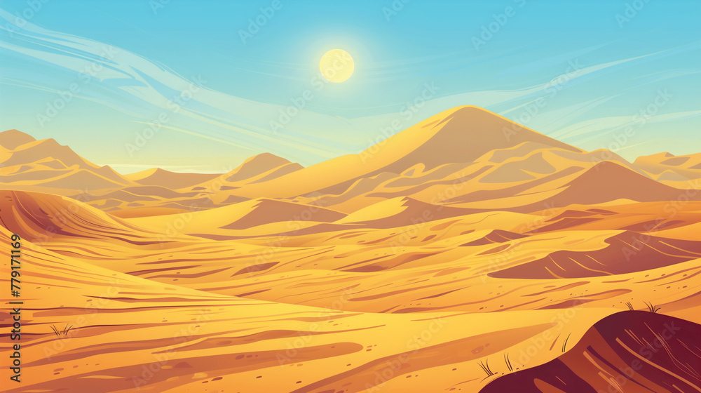 sunset in the desert sunset in the desert