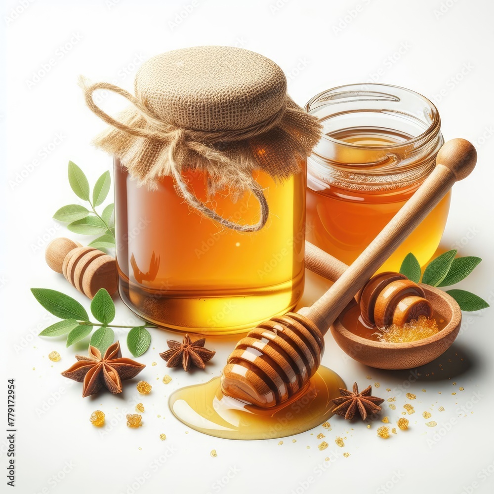 honey and flowers